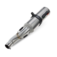 Scarico GPR compatibile con  Aprilia Rsv 1000 R Factory 2006-2010, M3 Titanium Natural, Coppia di terminali di scarico omologati, forniti con db killer removibili e raccordi specifici
