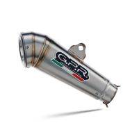 GPR pot echappement compatible avec  Aprilia RS 457 2024-2025, Powercone Evo, Pot d'échappement complet racing, compris de collecteur et db killer amovible, sans homologation 