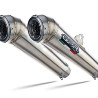 GPR exhaust compatible with  Ducati Streetfighter 1100 2009-2012, Powercone Evo, Dual Homologated legal slip-on exhaust including removable db killers and link pipes 