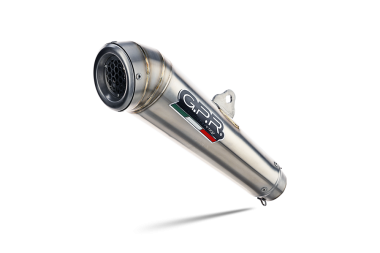 GPR exhaust compatible with  Honda TRX 250X 2009-2024, Powercone Evo, Homologated legal full system exhaust, including removable db killer 