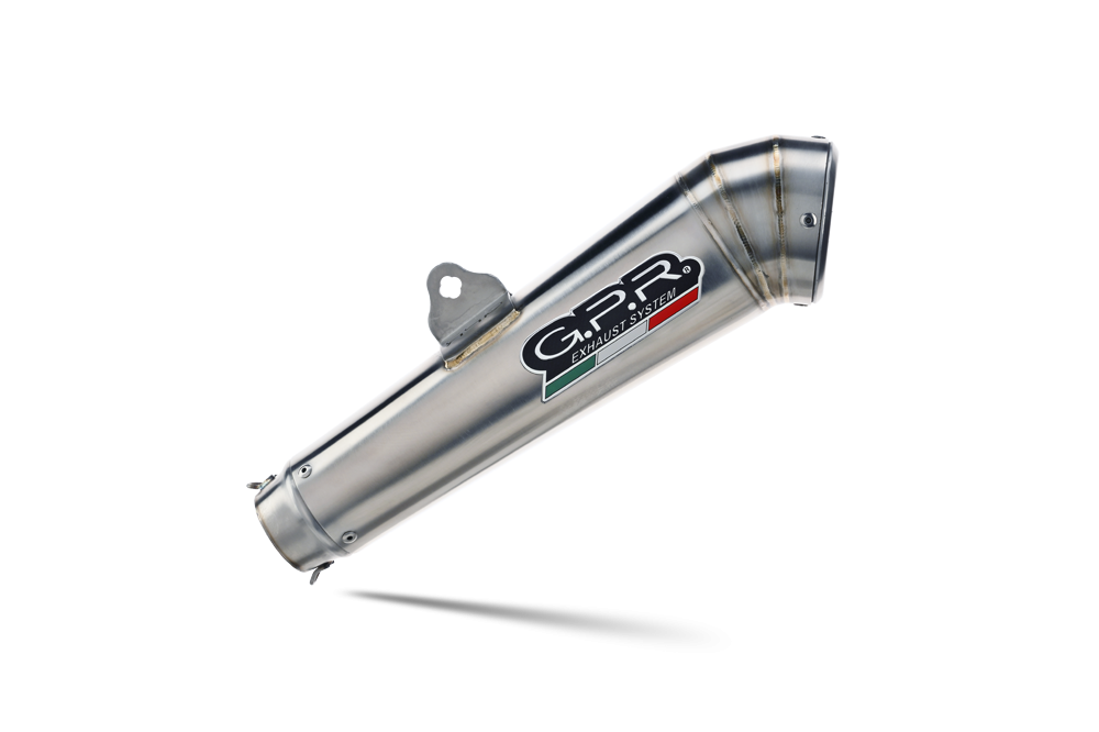 Scarico GPR compatibile con  Bmw F 800 R 2009-2014, Powercone Evo, Scarico omologato, silenziatore con db killer estraibile e raccordo specifico