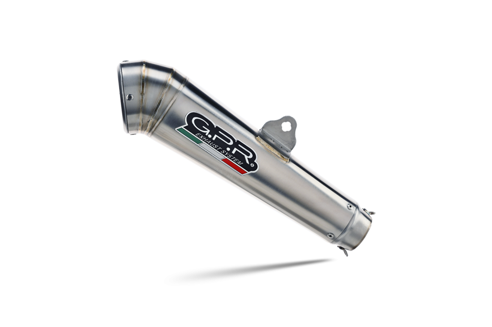 Scarico GPR compatibile con  Royal Enfield Interceptor 650 2019-2020, Powercone Evo, Coppia di terminali di scarico omologati, forniti con db killer removibile, catalizzatori e raccordi specifici