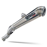 Scarico GPR compatibile con  Bmw F 800 GS Adventure 2016-2018, Powercone Evo, Scarico omologato, silenziatore con db killer estraibile e raccordo specifico