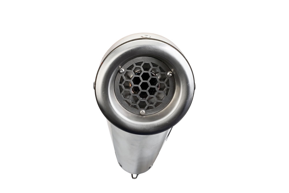 Scarico GPR compatibile con  Royal Enfield Guerrilla 450  2024-2025, Powercone Evo, Scarico omologato, silenziatore con db killer estraibile e raccordo specifico