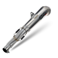 Scarico GPR compatibile con  Bmw F 800 R 2009-2014, Powercone Evo, Scarico omologato, silenziatore con db killer estraibile e raccordo specifico