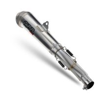 GPR pot echappement compatible avec  Aprilia RS 457 2024-2025, Powercone Evo, Pot d'échappement complet racing, compris de collecteur et db killer amovible, sans homologation 