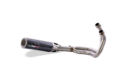 GPR exhaust compatible with  Kawasaki Ninja 400 2018-2022, M3 Poppy , Racing full system exhaust  
