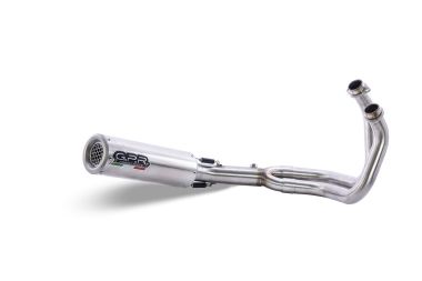 Scarico GPR compatibile con  Kawasaki Ninja 650 2017-2020, M3 Inox , Scarico completo racing, fornito con db killer estraibile e collettore, non conforme per uso stradale
