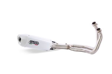 GPR exhaust compatible with  Yamaha Mt-07  2017-2020, Albus Evo4, Homologated legal full system exhaust, including removable db killer and catalyst 