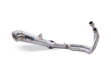 GPR exhaust compatible with  Yamaha Xsr 700 2021-2024, Powercone Evo, Racing full system exhaust, including removable db killer 