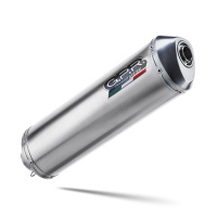 GPR exhaust compatible with  Bmw R 850 R -GS 1994-2002, Satinox , Homologated legal slip-on exhaust including removable db killer, link pipe and catalyst 
