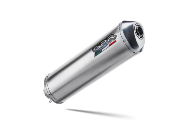 GPR exhaust compatible with  Bmw F 650 St 1993-2002, Satinox , Homologated legal slip-on exhaust including removable db killer, link pipe and catalyst 