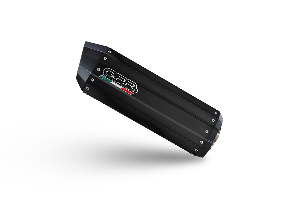 GPR pot echappement compatible avec  Voge 900DSX 2024-2025, Hyper Sonic Black Titanium, Échappement légal, homologué,silencieux avec db killer amovible et tuyau de liaison spécifique 