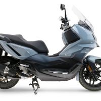 Scarico GPR compatibile con  Sym ADX 300 2024-2026, Furore-X Scooter, Silenziatore omologato per il rumore,fornito con db killer,catalizzatore conforme alla revisione e raccordo