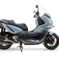 Scarico GPR compatibile con  Sym ADX 300 2024-2026, Furore-X Scooter, Silenziatore di scarico, fornito con db killer estraibile e raccordo, legale solo per alcuni mercati extracee