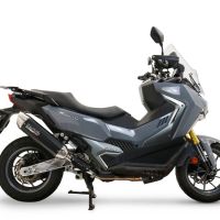 Scarico GPR compatibile con  Sym ADX TG 400 2024-2026, Furore-X Scooter, Silenziatore di scarico, fornito con db killer estraibile e raccordo, legale solo per alcuni mercati extracee