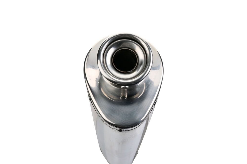 GPR exhaust compatible with  Suzuki Sv 650 - S 1999-2002, Trioval, Homologated legal mid-full system exhaust including removable db killer 