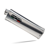 GPR exhaust compatible with  Suzuki Sv 650 A  2021-2024, Trioval, Homologated legal slip-on exhaust including removable db killer and link pipe 