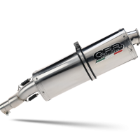 Scarico GPR compatibile con  Husqvarna TE 410 1999-2004, Trioval, Scarico omologato, silenziatore con db killer estraibile e raccordo specifico
