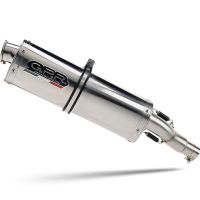 GPR exhaust compatible with  Suzuki Sv 650 - S 1999-2002, Trioval, Homologated legal mid-full system exhaust including removable db killer 