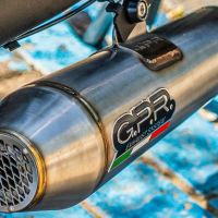Scarico GPR compatibile con  Ural Gear Up 2017-2019, Ultracone, Scarico completo omologato,fornito con db killer estraibile,catalizzatore e collettore