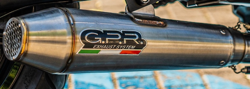 Scarico GPR compatibile con  Ural Gear Up 2017-2019, Ultracone, Scarico completo racing, fornito con db killer estraibile e collettore, non legale per uso stradale