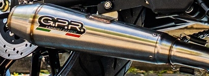 Scarico GPR compatibile con  Ural Gear Up 2017-2019, Ultracone, Scarico completo racing, fornito con db killer estraibile e collettore, non legale per uso stradale