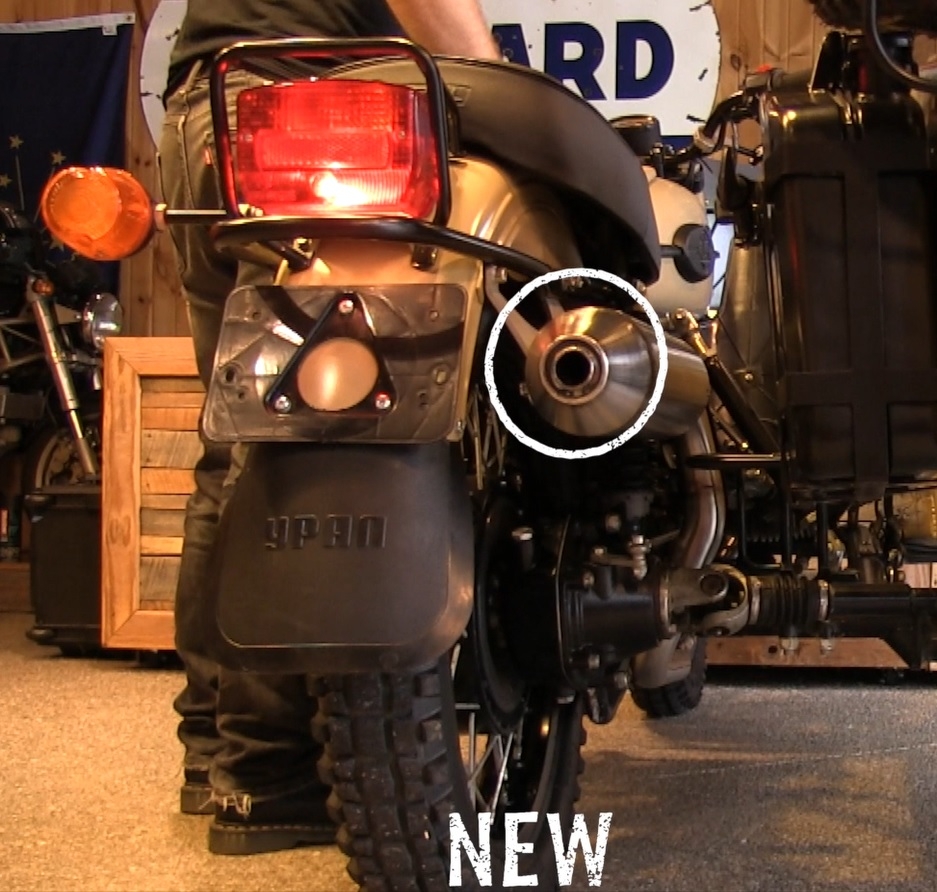 Scarico GPR compatibile con  Ural Gear Up 2017-2019, Ultracone, Scarico completo racing, fornito con db killer estraibile e collettore, non legale per uso stradale