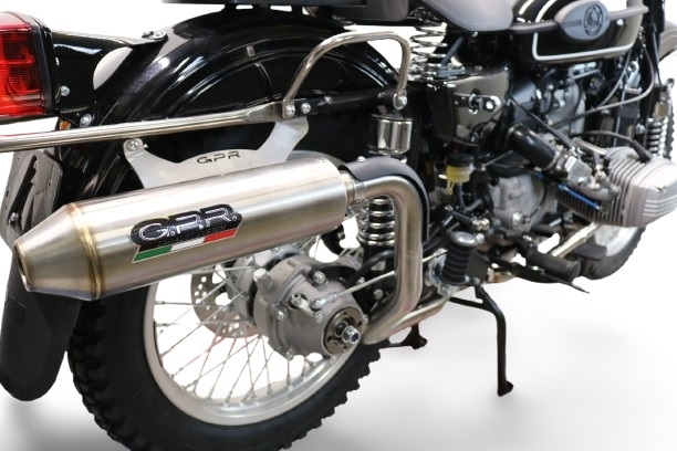 GPR escape compatível com  Ural Gear Up 2020-2024, Ultracone, Sistema homologado com catalisador linha completa, silencioso mais coletor 