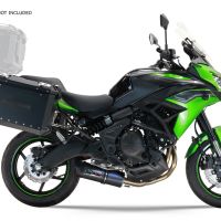 GPR TECH COMPATABILE CON Kawasaki Versys 650 2023/2024 e5 plus GPR TECH COPPIA DI VALIGIE LATERAL,I COLORE NERO, SERIE ALPI-TECH 38 LT. + 38 LT. CON TELAIO SPECIFICO 