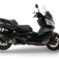 Scarico GPR compatibile con  Bmw C 400 X -GT 2019-2020, Furore-X Scooter, Silenziatore di scarico, fornito con db killer estraibile e raccordo, legale solo per alcuni mercati extracee