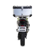 GPR TECH compatible with  GPR TECH Top case in aluminum, silver color with specific plate included Top case in aluminum, silver color with specific plate included Capacity 55 LT.
