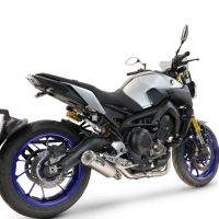 Scarico GPR compatibile con  Yamaha Mt-09 2014-2016, M3 Inox , Scarico completo racing, fornito con db killer estraibile e collettore, non conforme per uso stradale
