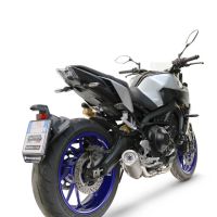 Scarico GPR compatibile con  Yamaha Mt-09 2014-2016, M3 Inox , Scarico completo racing, fornito con db killer estraibile e collettore, non conforme per uso stradale
