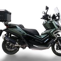 TOP CASE - BAULETTO GPR TECH COMPATABILE CON Zontes 368 G 2025/2026 GPR TECH BAULETTO TOP CASE ALPI-TECH 35 LT. COLORE NERO CON PIASTRA SPECIFICA 