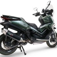 Scarico GPR compatibile con  Zontes 365G 2024-2026, Furore-X Scooter, Silenziatore di scarico, fornito con db killer estraibile e raccordo, legale solo per alcuni mercati extracee
