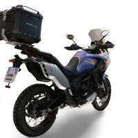 GPR TECH COMPATABILE CON Zontes 703 F 2025/2026 GPR TECH BAULETTO TOP CASE ALPI-TECH 35 LT. COLORE NERO CON PIASTRA SPECIFICA 